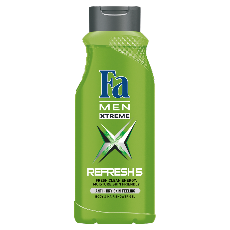 Fa Men Xtreme 5 Refresh Shower Gel 400ml online shop Internet Supermarket