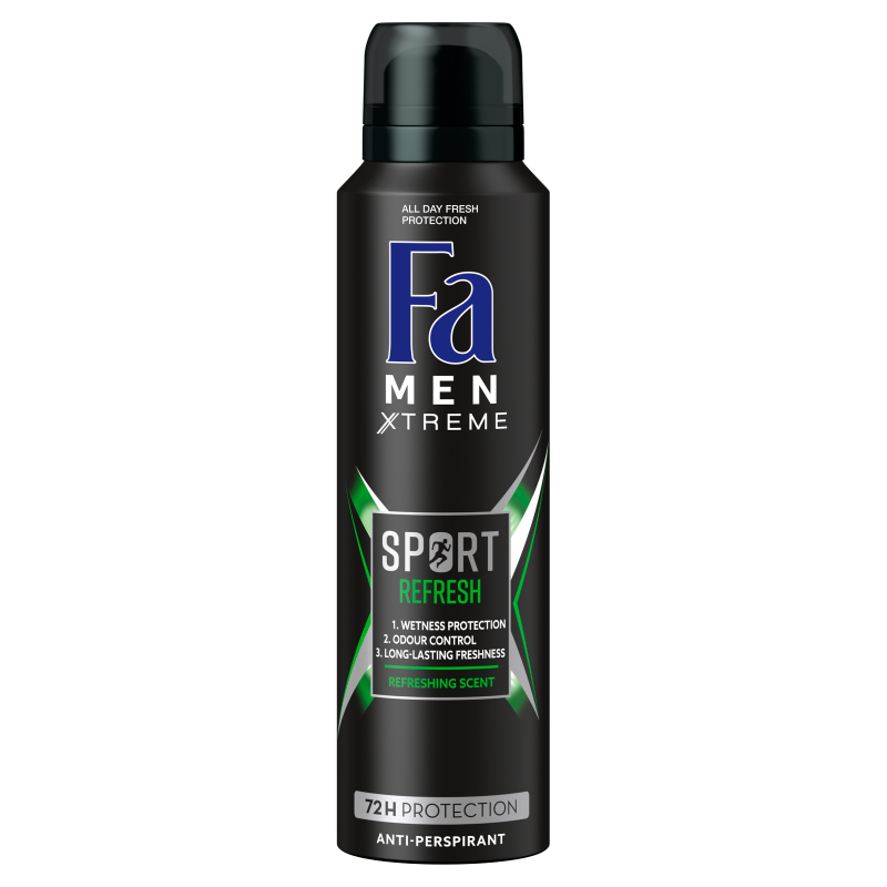 Fa Men Xtreme Sports Deodorant Spray 150ml - online shop Internet ...