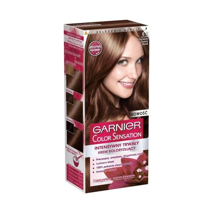 Garnier Color Sensation Cream Coloring 6 0 Noble Dark Blond