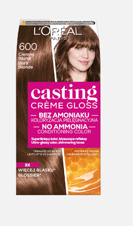 L'Oréal Paris Casting Crème Gloss Hair-dye 600 dark blond - online shop  Internet Supermarket