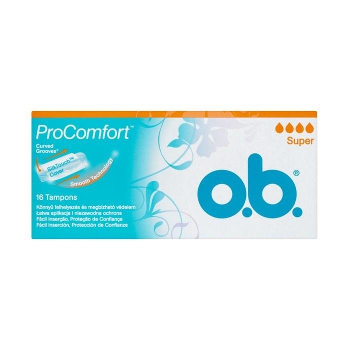 O.B. ProComfort Super Tampons pieces - shop Internet