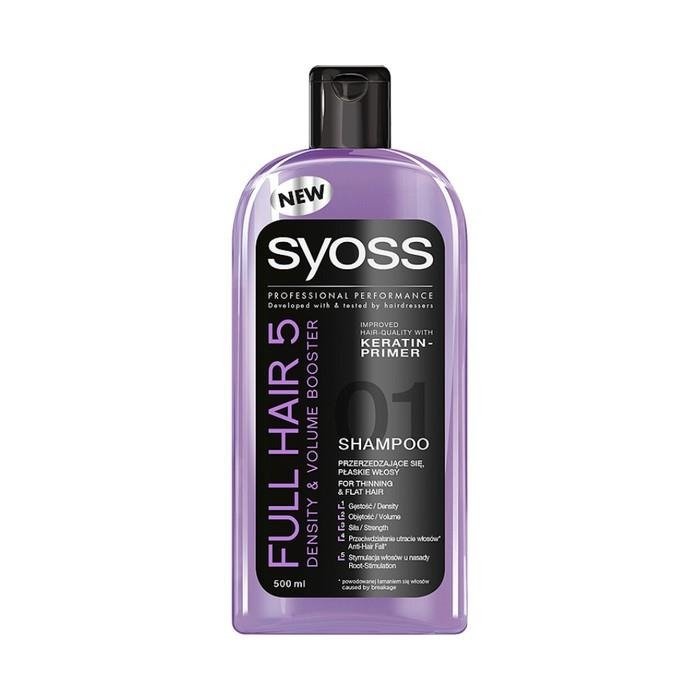 Verdorren straal Bengelen Syoss 5 Full Hair Shampoo 500ml - online shop Internet Supermarket