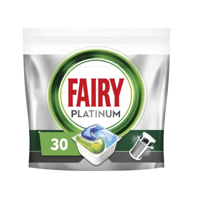  Fairy Platinum Green Tabletki do zmywarki, 30 szt