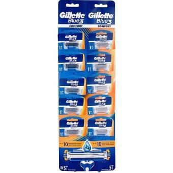  Gillette Maszynka do golenia Blue3 10 szt