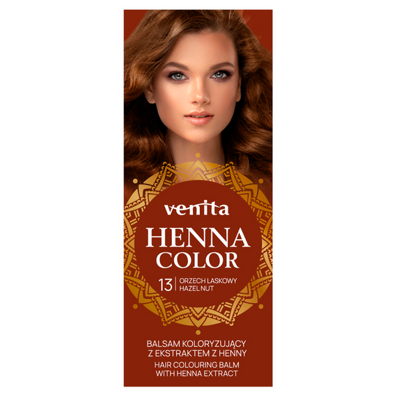  HAZELNUT HAIR COLOURING BALM WITH HENNA EXTRACT NO. 13