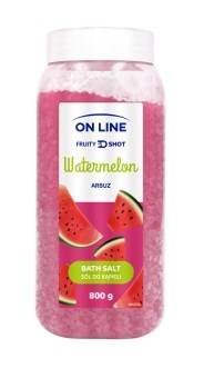  On Line Fruity Shot Sól do Kąpieli Arbuz 800G