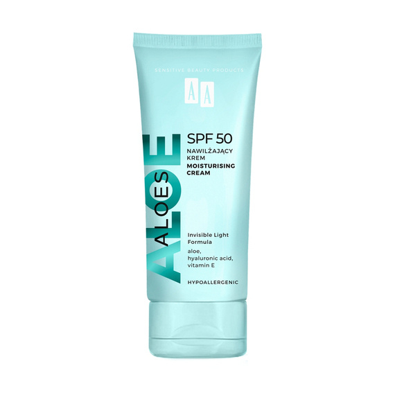 AA Aloe Moisturizing Cream SPF 50 40 ml