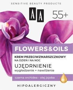 AA Flowers&Oils 55+ Firming Anti-wrinkle day and night cream 50 ml