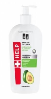AA Help Natural balsam do ciała odżywienie dla skóry suchej Avocado 400 ml