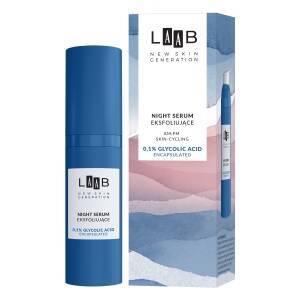 AA LAAB AM:PM SKINCYCLING Night exfoliating serum 0.1% glycolic acid encapsulated 30 ml