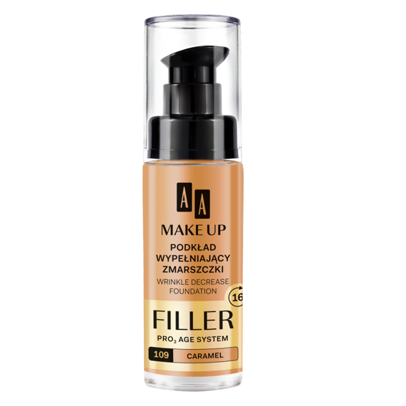 AA Make Up podkład wypełniający zmarszczki 109 caramel 30 ml