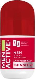 AA Men Active Care Antyperspirant roll-on sensitive 50 ml