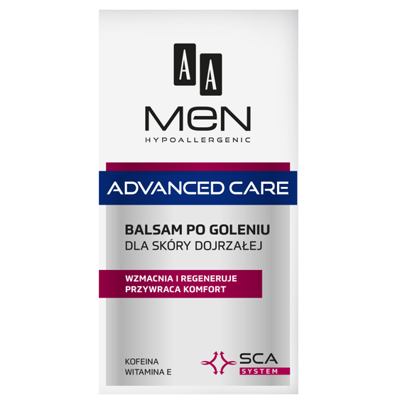 AA Men Hypoallergenic Advanced Care Balsam po goleniu dla skóry dojrzałej 100ml