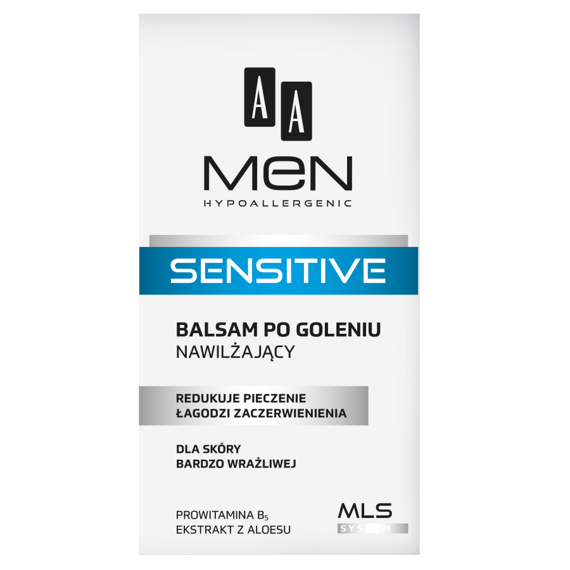 AA Men Sensitive Aftershave Balm moisturizing for very sensitive skin 100 ml