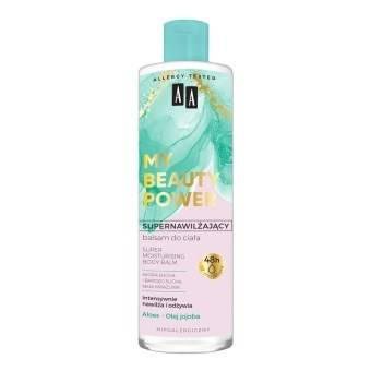 AA My Beauty Power Super Moisturizing Body Lotion Aloe 48h 400 ml