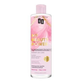 AA My Beauty Power Supernawilżający balsam do ciała Opuncja + Rose Glow 400 ml