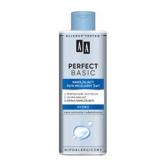 AA Perfect Basic nawilżający płyn micelarny 3w1 HYDRO 200 ml