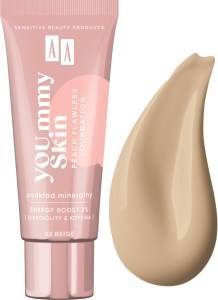 AA YOU.mmy Skin Peach Flawless Foundation mineral foundation 03 Beige 30 ml