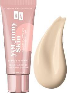 AA YOU.mmy Skin Peach Flawless Foundation podkład mineralny 01 Vanilla 30 ml