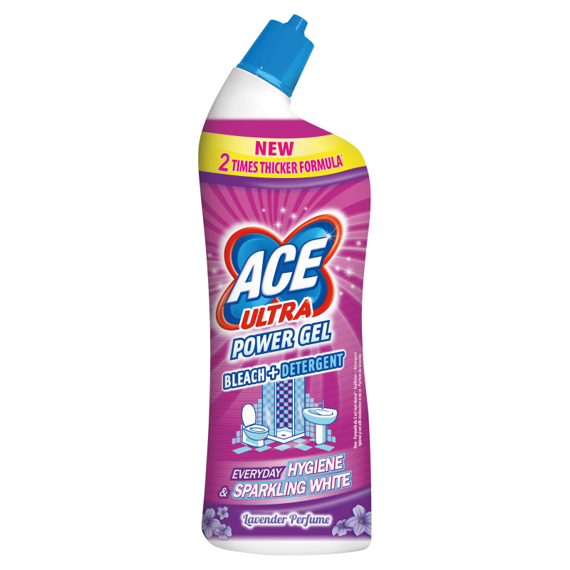 ACE WC POWER GEL 750ml - lawendowy