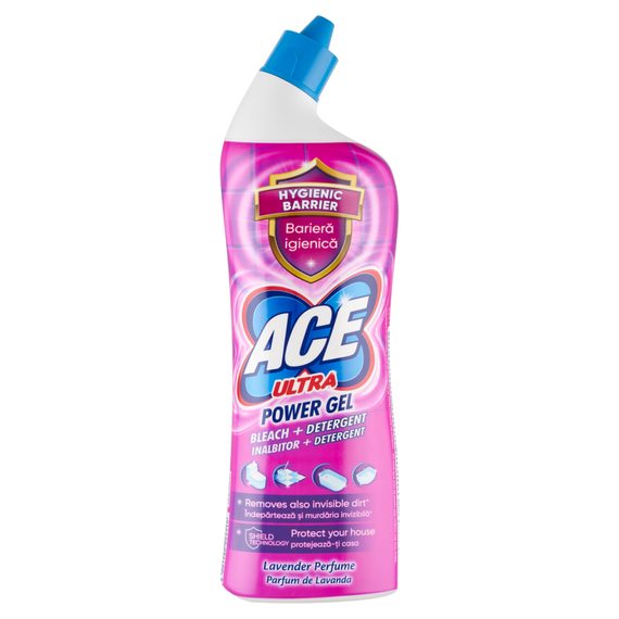 Ace Ultra Power Gel Lavender Perfume Bleach and Detergent 750 ml