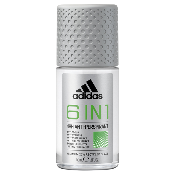 Adidas 6 in 1 Antiperspirant roll-on 50 ml