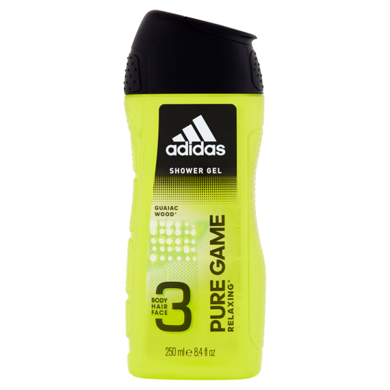 Adidas Pure Game 3 Shower Gel for body and facial hair 250ml
