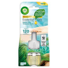 Air Wick Essential Oils Wkład do elektrycznego odświeżacza rajska plaża 19 ml