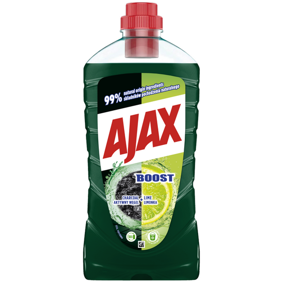 Ajax BOOST Active Carbon and Lime Universal Liquid 1l