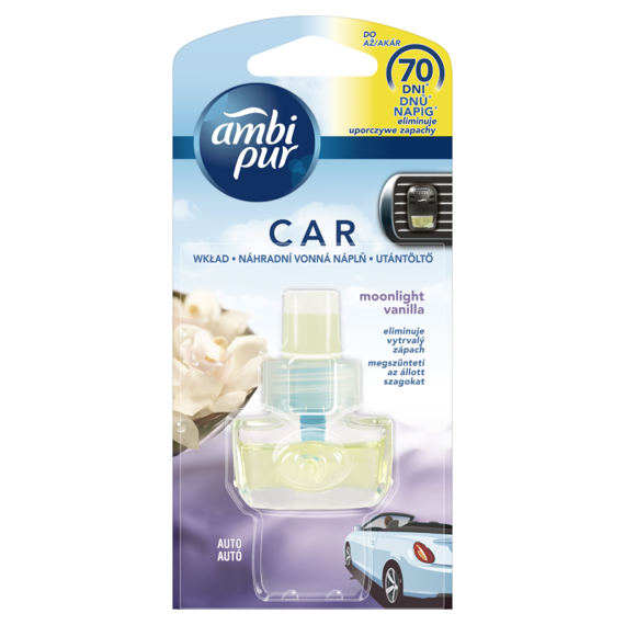 Ambi pur Ambi Pur Car Moonlight Vanilla contribution to car air freshener 7ml