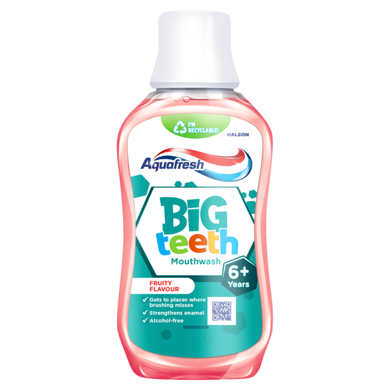 Aquafresh Big Teeth Mouthwash for children over 6 years of age 300 ml