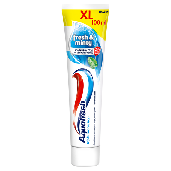 Aquafresh XL Triple Protection Fresh & Minty Fluoride Toothpaste 100ml