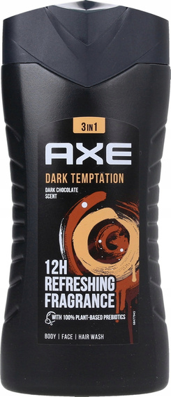 Axe Dark Temptation shower gel for men 250 ml.