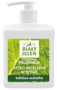 BIAŁY JELEŃ micelarne mydło w płynie subtelna mżawka 500ml 