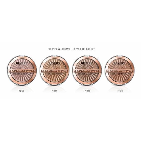 BRONZE&SHIMMER Puder brązująco – rozświetlający 04