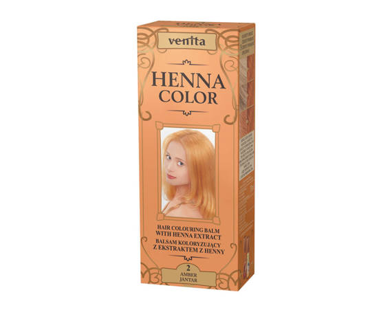 Balsam Koloryzujący Henna Color Venita 2 Jantar \ Amber 75 ml