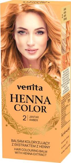 Balsam Koloryzujący Henna Color Venita 2 Jantar \ Amber 75 ml