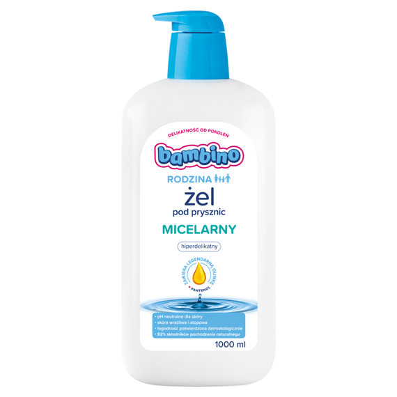 Bambino Rodzina Micellar Shower Gel 1000 ml