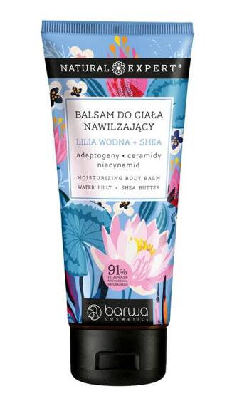 Barwa Balsam do ciała nawilżający Lilia wodna + shea NATURAL EXPERT 200 ml