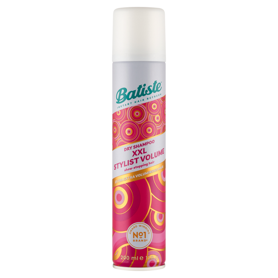 Batiste XXL Stylist Volume Spray instantly increases volume refreshing hair 200 ml