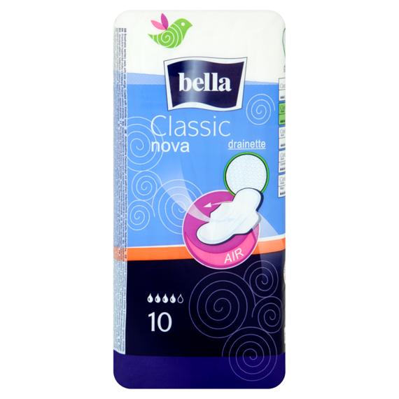 Bella Classic Nova Podpaski higieniczne 10 sztuk