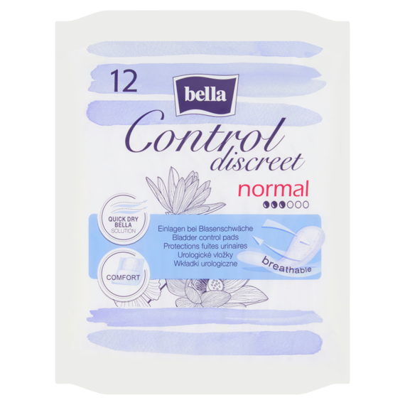 Bella Control Discreet Normal Wkładki urologiczne 12 sztuk