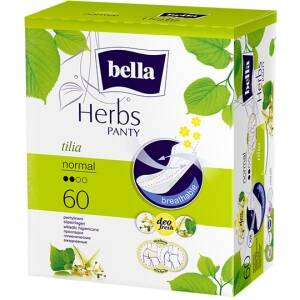 Bella Herbs Panty Tilia Normal Mixform Panty Liners 60 pcs