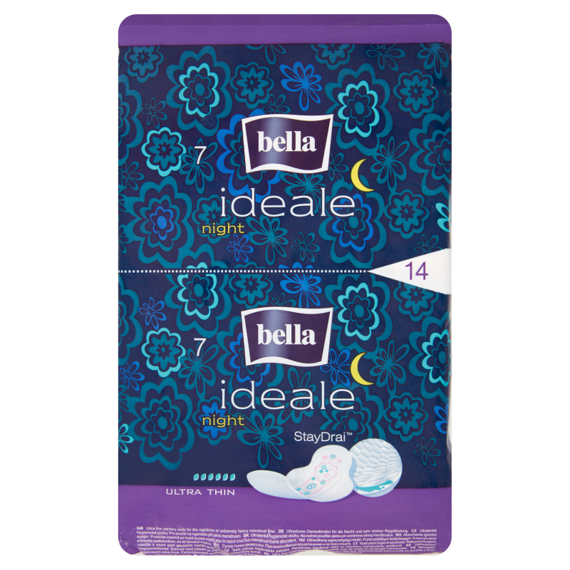Bella Ideale Ultra Night Podpaski higieniczne 14 sztuk