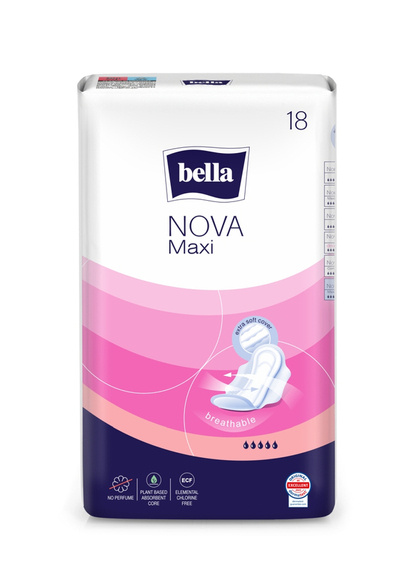 Bella Nova Maxi Podpaski higieniczne 18 sztuk