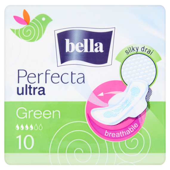 Bella Perfecta Ultra Green Podpaski higieniczne 10 sztuk