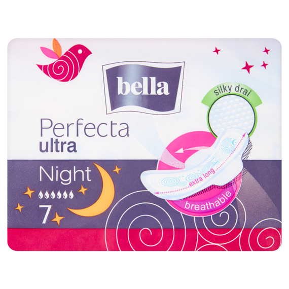 Bella Perfecta Ultra Night podpaski higieniczne silky drai