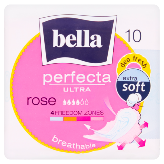 Bella Perfecta Ultra Rose Podpaski higieniczne 10 sztuk