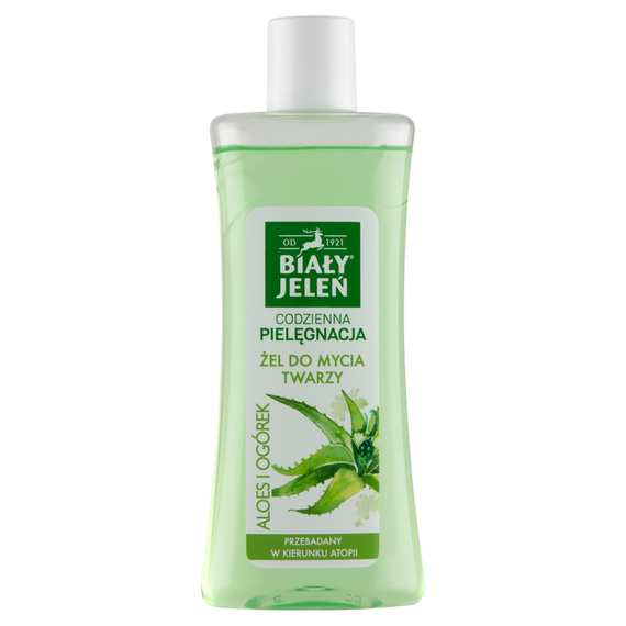 Biały Jeleń Aloe and cucumber face wash gel 265 ml