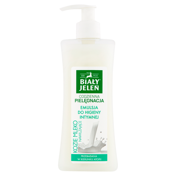 Biały Jeleń Intimate hygiene emulsion goat milk moisturizing 265 ml